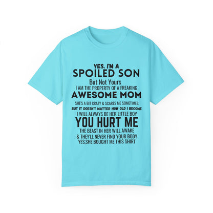 To My Son | Unisex Garment-Dyed T-shirt