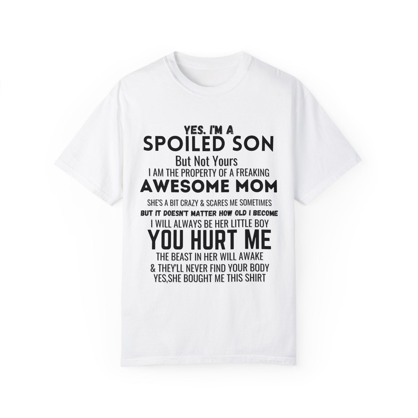 To My Son | Unisex Garment-Dyed T-shirt