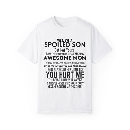 To My Son | Unisex Garment-Dyed T-shirt
