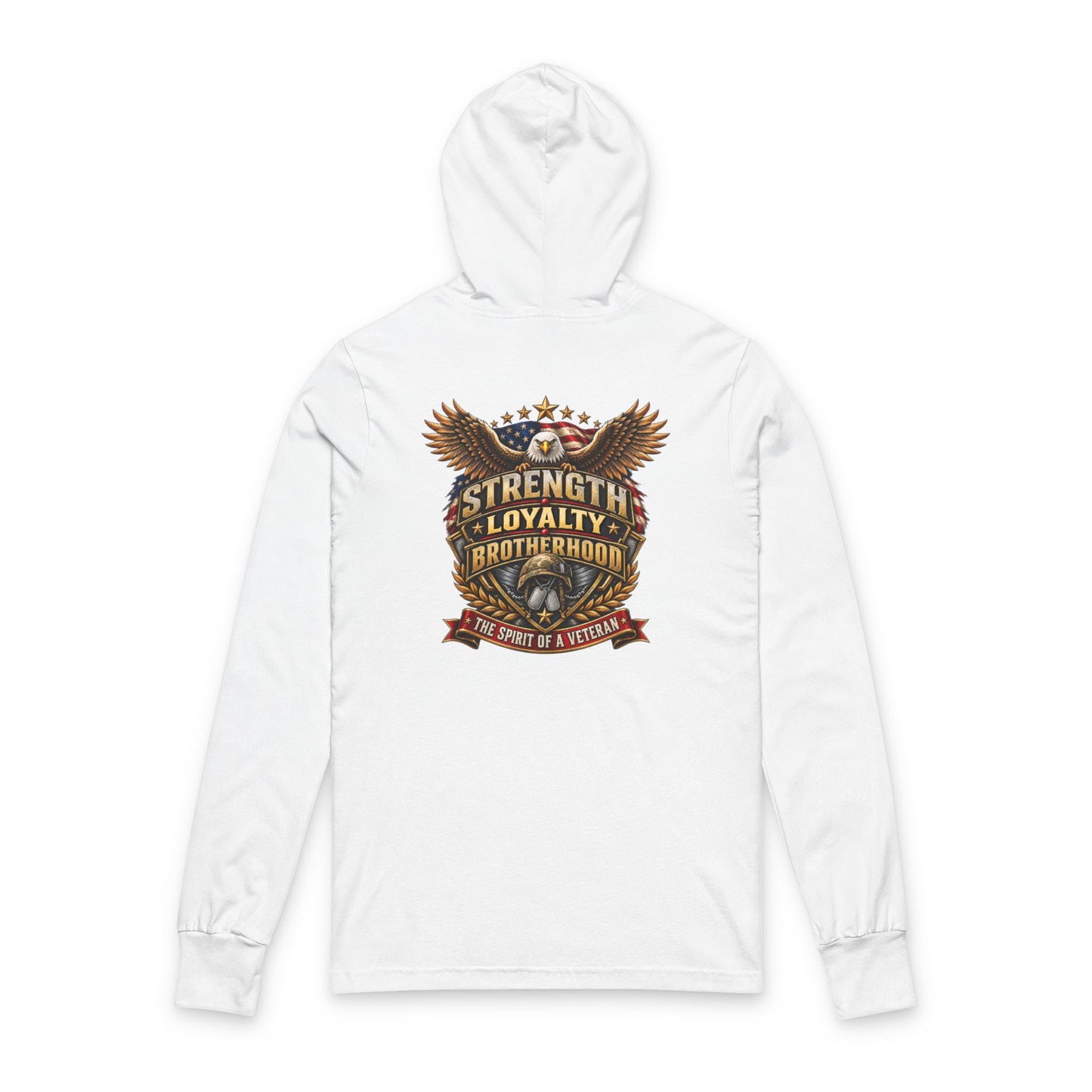 Unisex Hooded Long Sleeve Tee