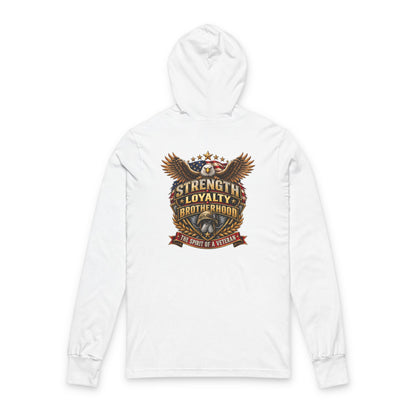 Unisex Hooded Long Sleeve Tee