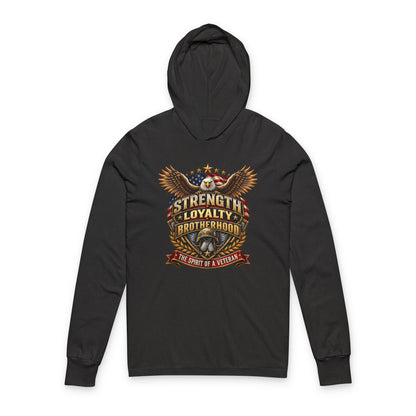 Unisex Hooded Long Sleeve Tee