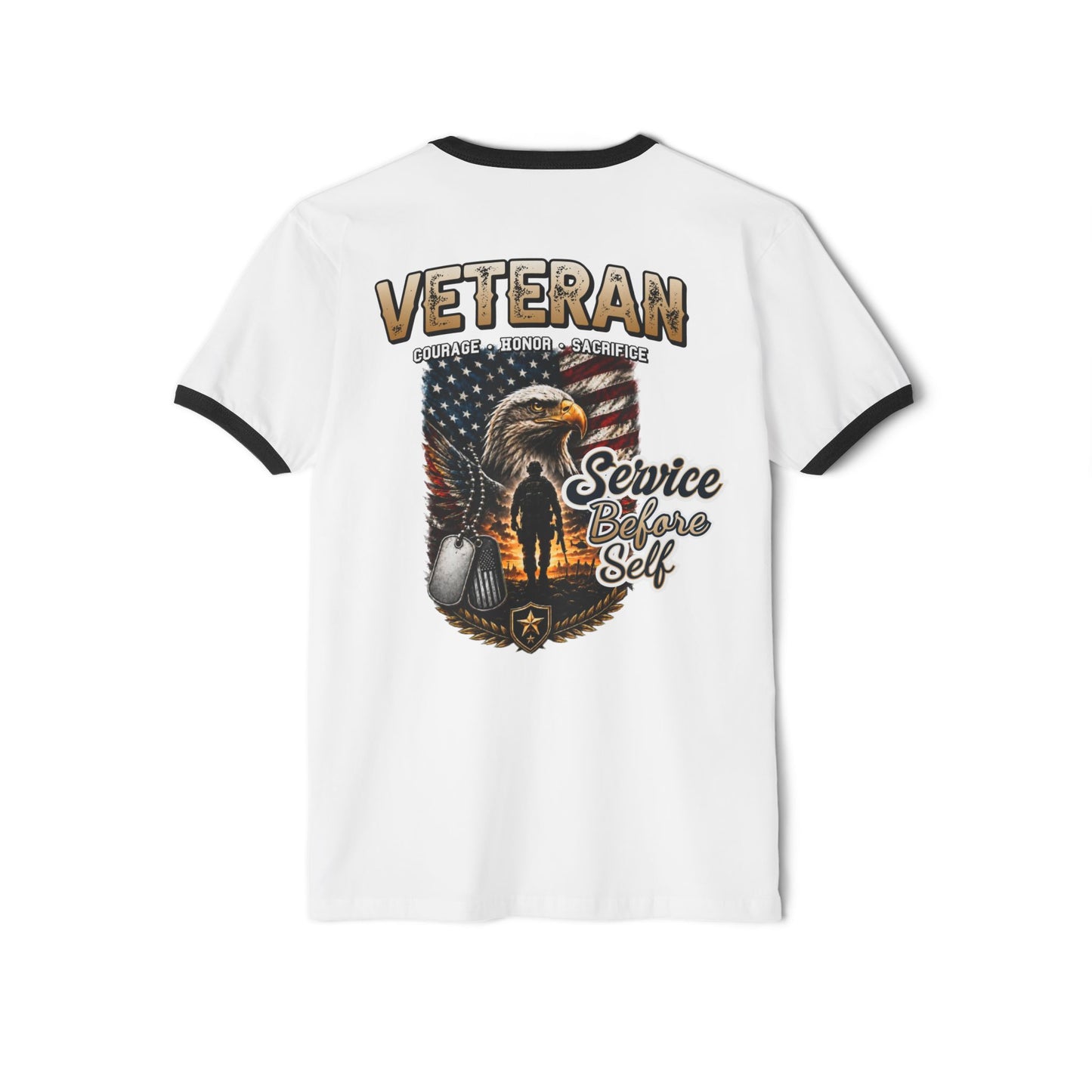 Unisex Cotton Ringer T-Shirt
