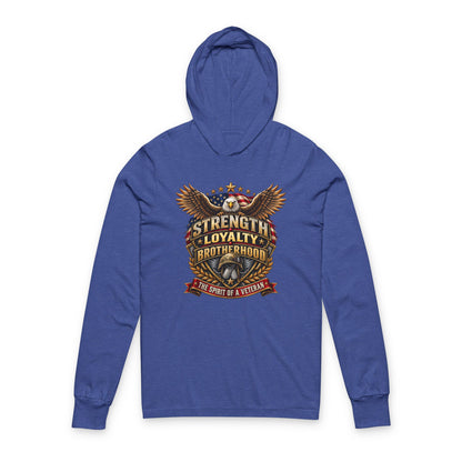 Unisex Hooded Long Sleeve Tee