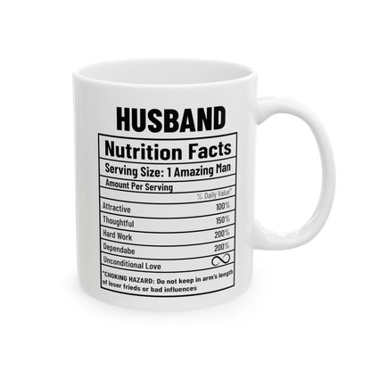 To My Husband | Ceramic Mug, (11oz, 15oz)