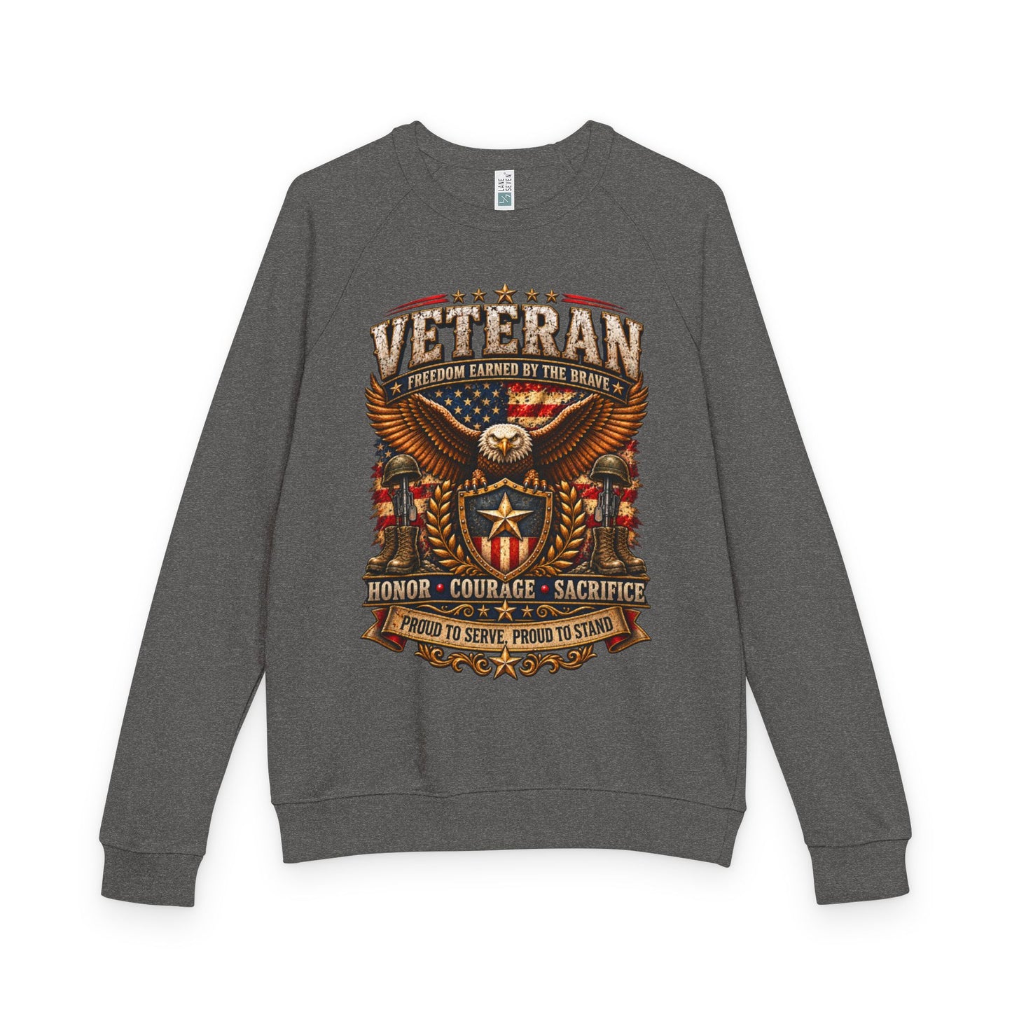 Unisex French Terry Raglan Crewneck