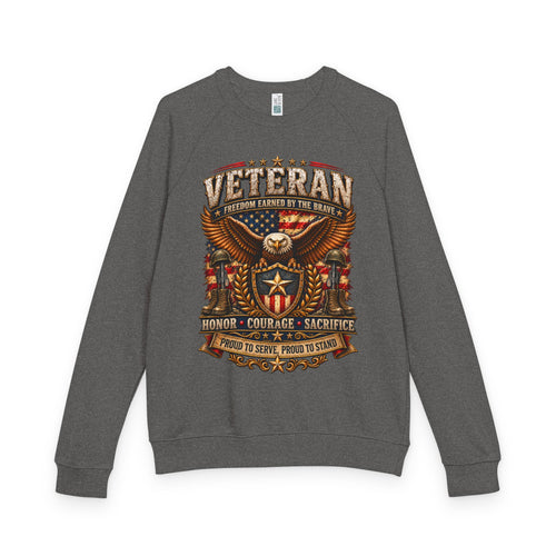 Unisex French Terry Raglan Crewneck
