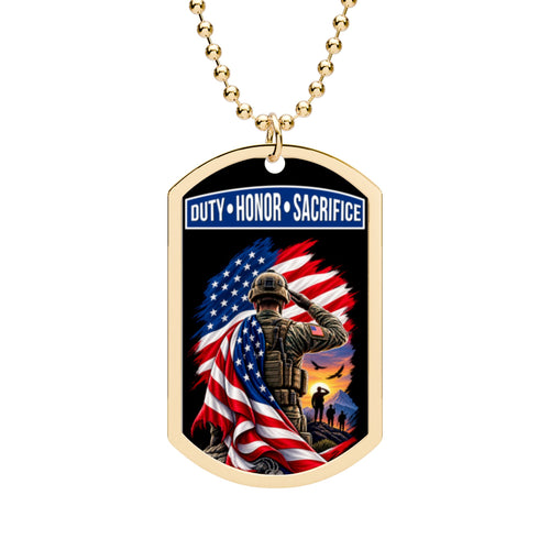 Dog Tag with Chain