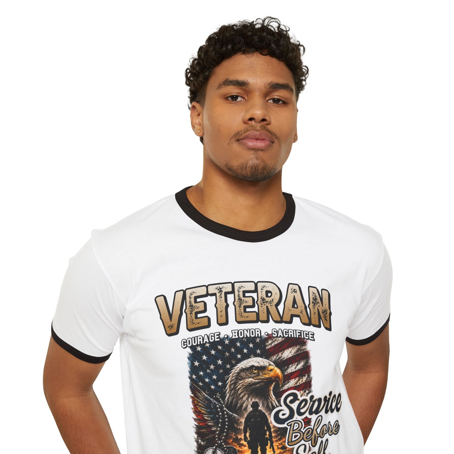 Unisex Cotton Ringer T-Shirt