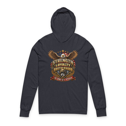 Unisex Hooded Long Sleeve Tee