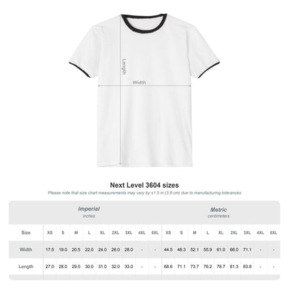 Unisex Cotton Ringer T-Shirt