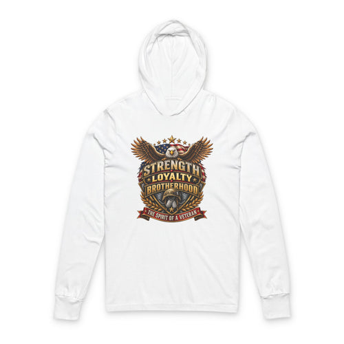 Unisex Hooded Long Sleeve Tee