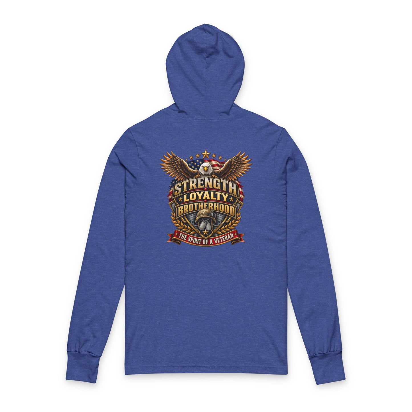 Unisex Hooded Long Sleeve Tee