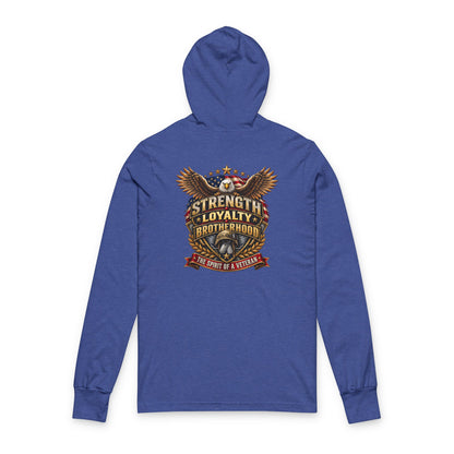 Unisex Hooded Long Sleeve Tee
