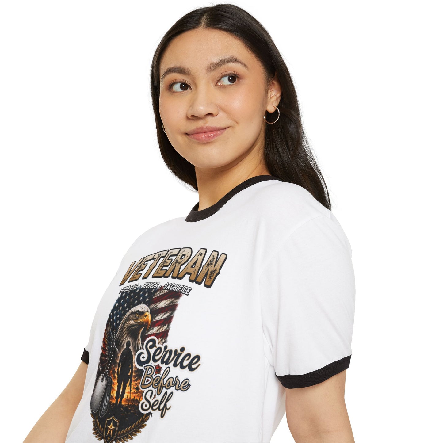 Unisex Cotton Ringer T-Shirt