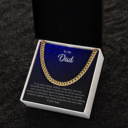 To My Dad | Cuban Link Chain