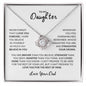 To My Daughter | Love Knot Necklace