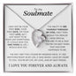To My Soulmate | Forever Love Necklace